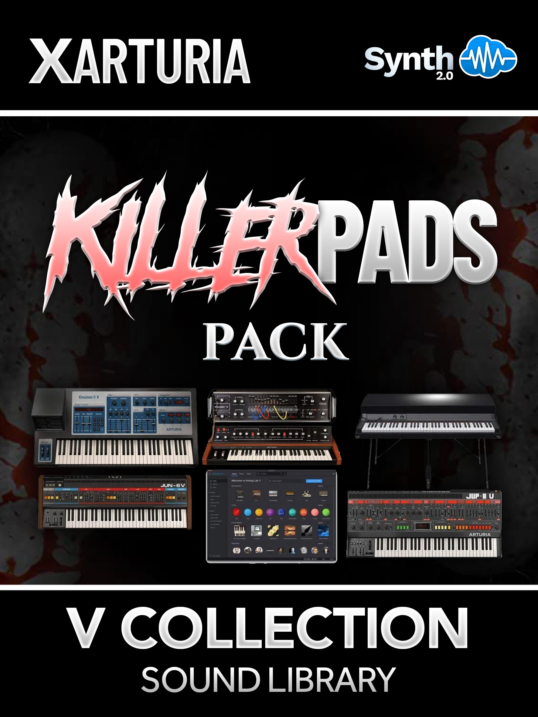 SWS036 - Killer Pads Pack - Arturia V Collection ( 30 presets )