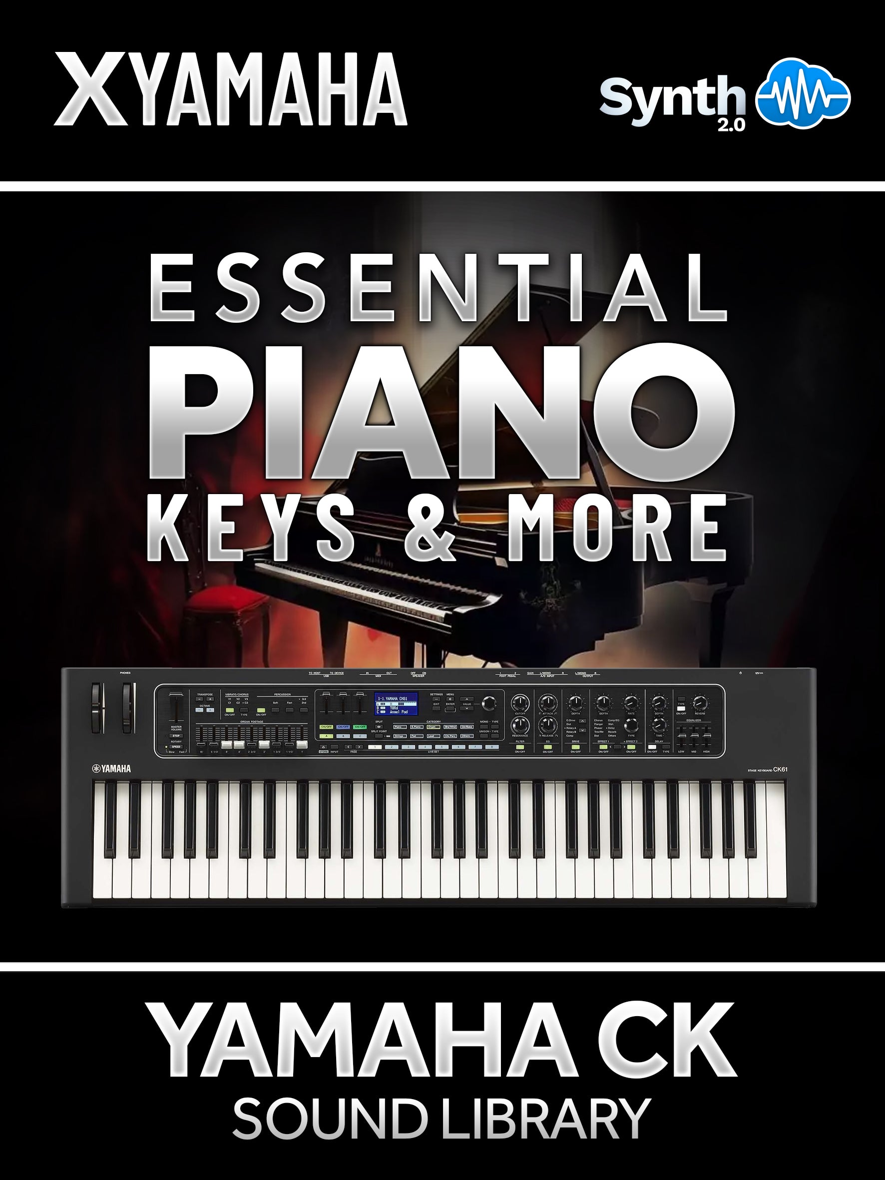 PCL012 - Essential Piano Keys & More - Yamaha CK Series ( 22 presets )