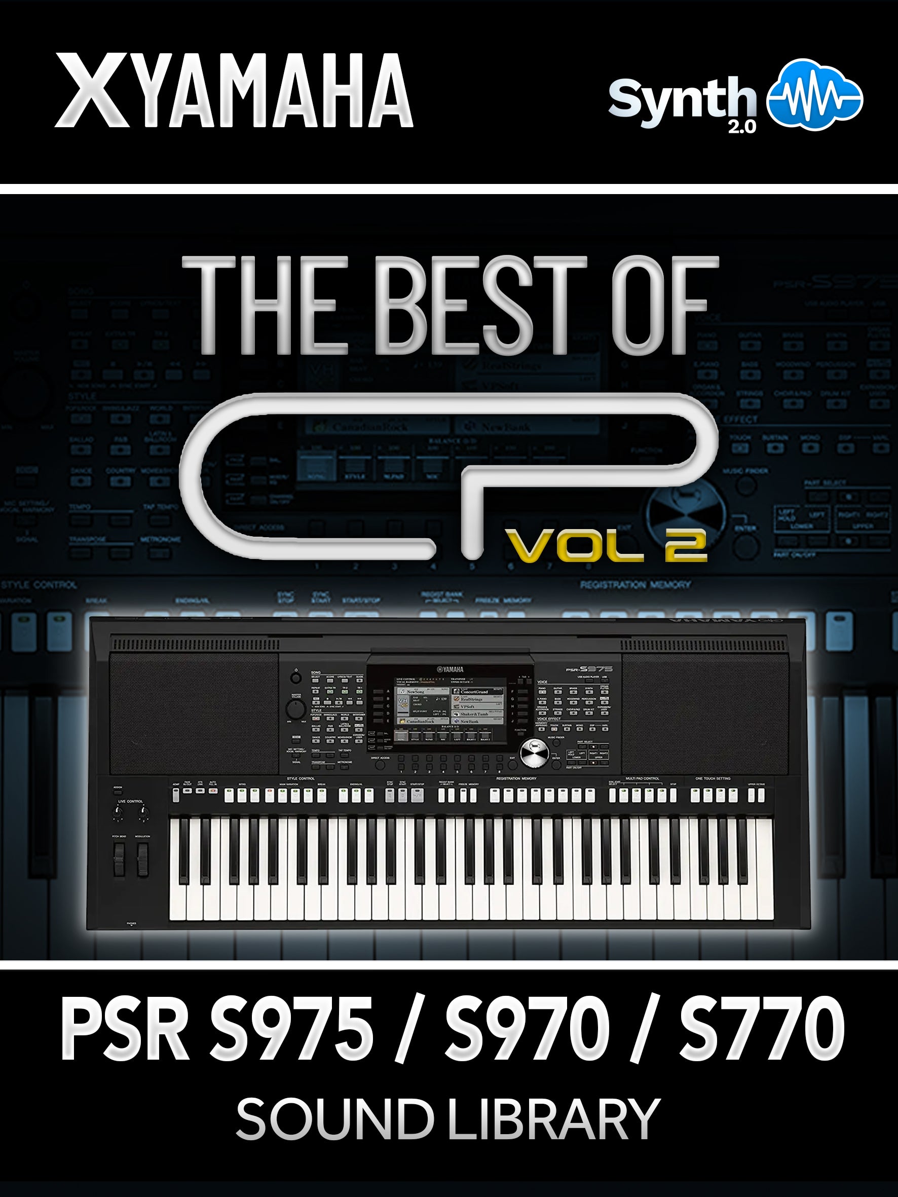 PSL006 - The Best of CP 2 - Yamaha PSR S975 / S970 / S770 ( 39 presets )