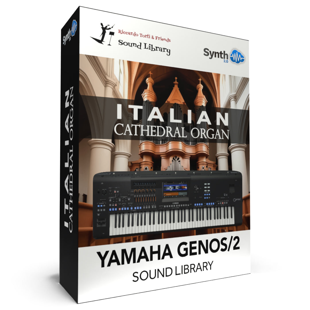 GNL019 - Italian Cathedral Organ - Yamaha GENOS / 2 ( 11 presets )