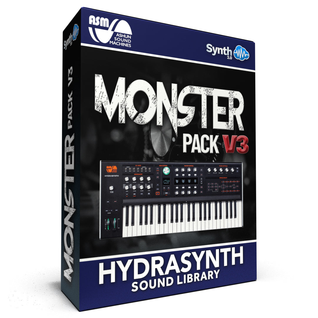 SCL069 - Monster Pack V3 - ASM Hydrasynth Series ( over 400 presets )