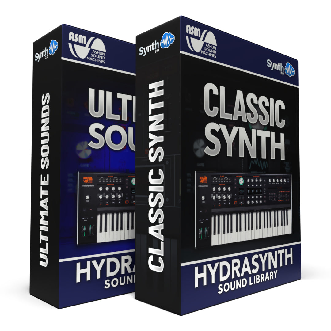 LDX061 - ( Bundle ) - Ultimate Sounds + Classic Synth - ASM Hydrasynth Series