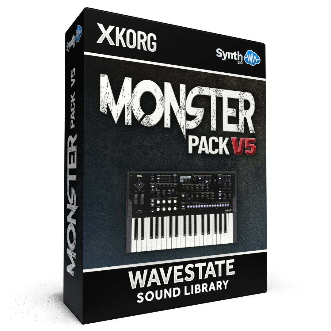 SCL245 - Monster Pack V5 - Korg Wavestate / mkII / Se / Native ( over 1100 presets )