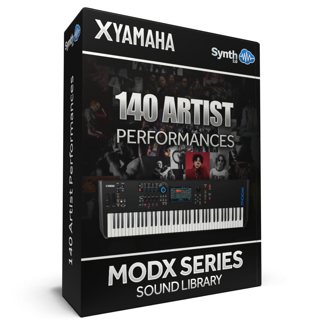 MSL001 - 140 Artist Performances (1968-2019) - Yamaha MODX / MODX+