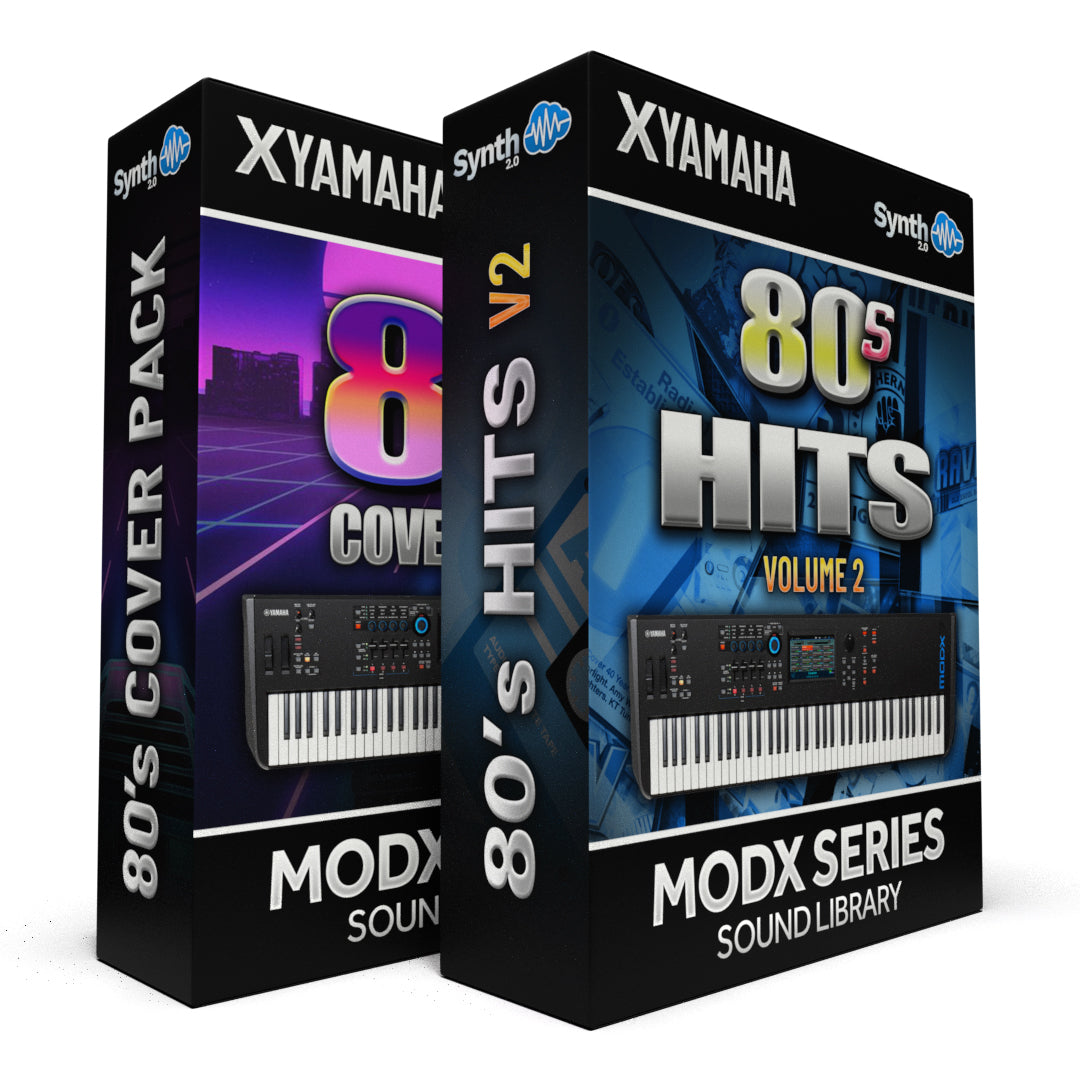 SCL331 - ( Bundle ) - 80s Cover Pack + 80's Hits V2 - Yamaha MODX / MODX+