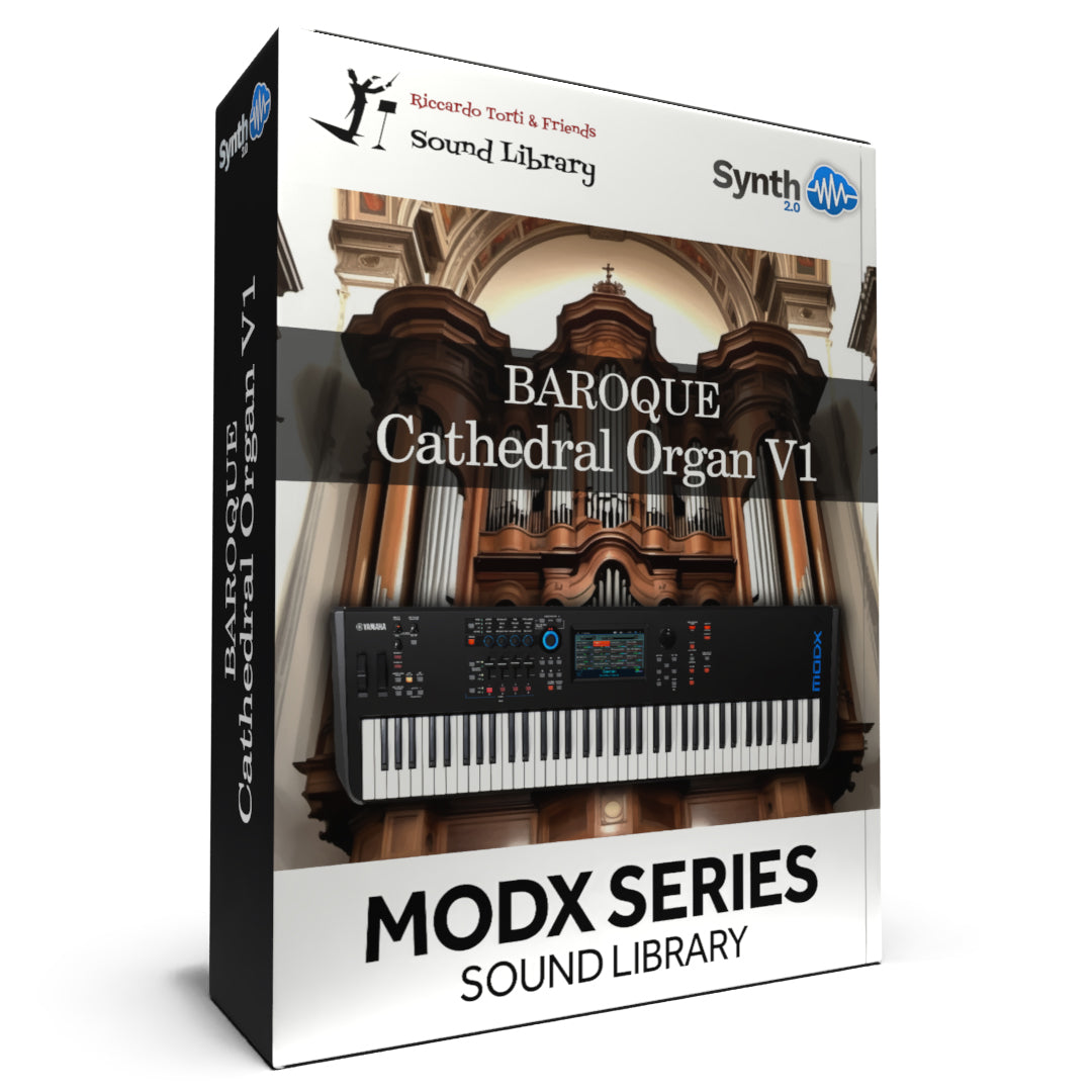 GNL017 - Baroque Cathedral Organ V1 - Yamaha MODX / PLUS ( 16 presets )