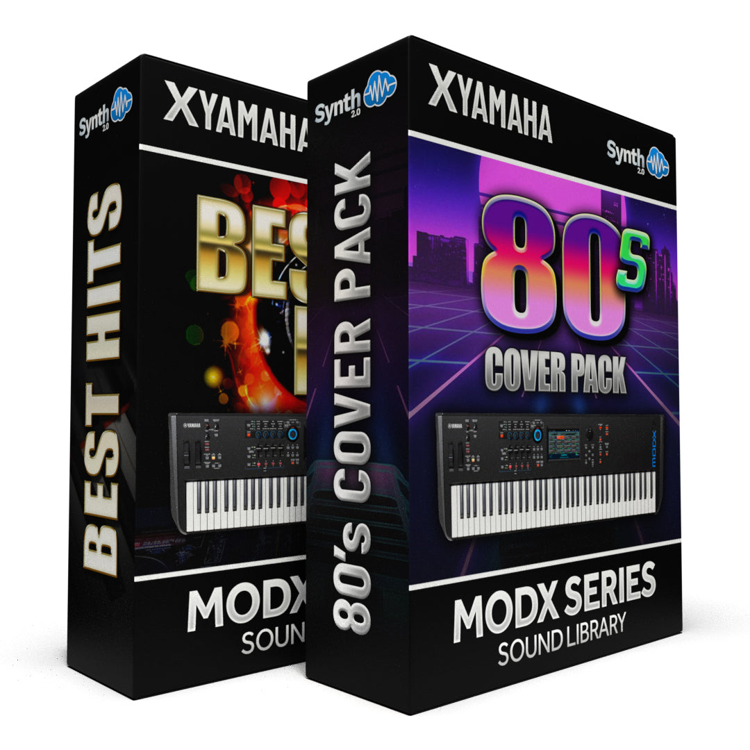 SCL373 - ( Bundle ) - Best Hits + 80s Cover Pack - Yamaha MODX / MODX+