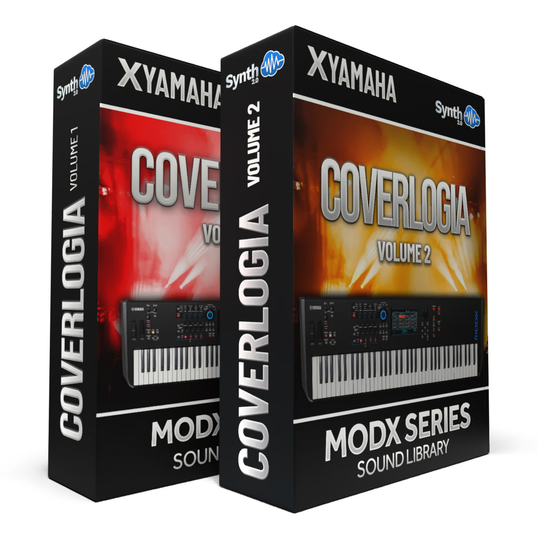 FPL075 - ( Bundle ) - Coverlogia V1 + V2 - Yamaha MODX / MODX+