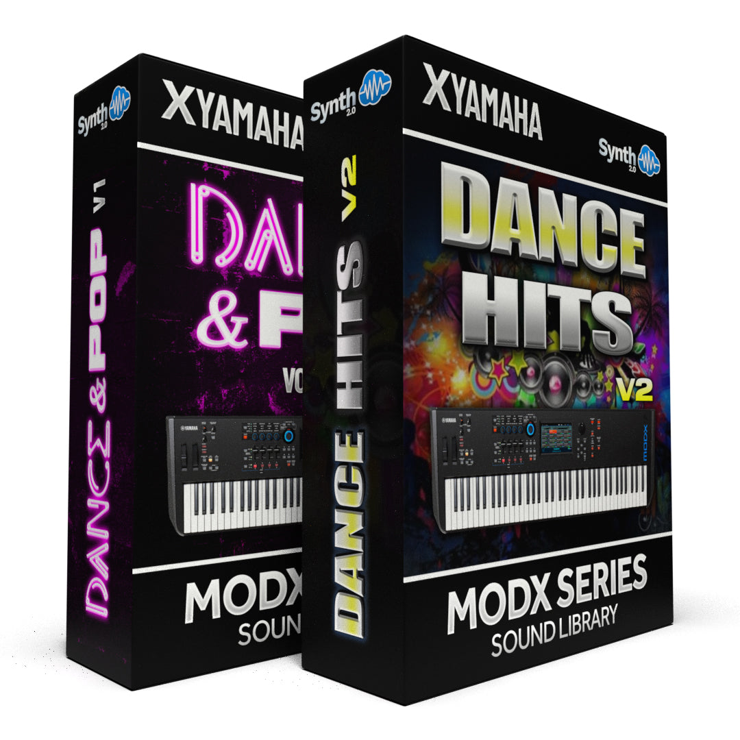 SCL018 - ( Bundle ) - Dance & Pop Vol.1 + Dance Hits V2 - Yamaha MODX / MODX+