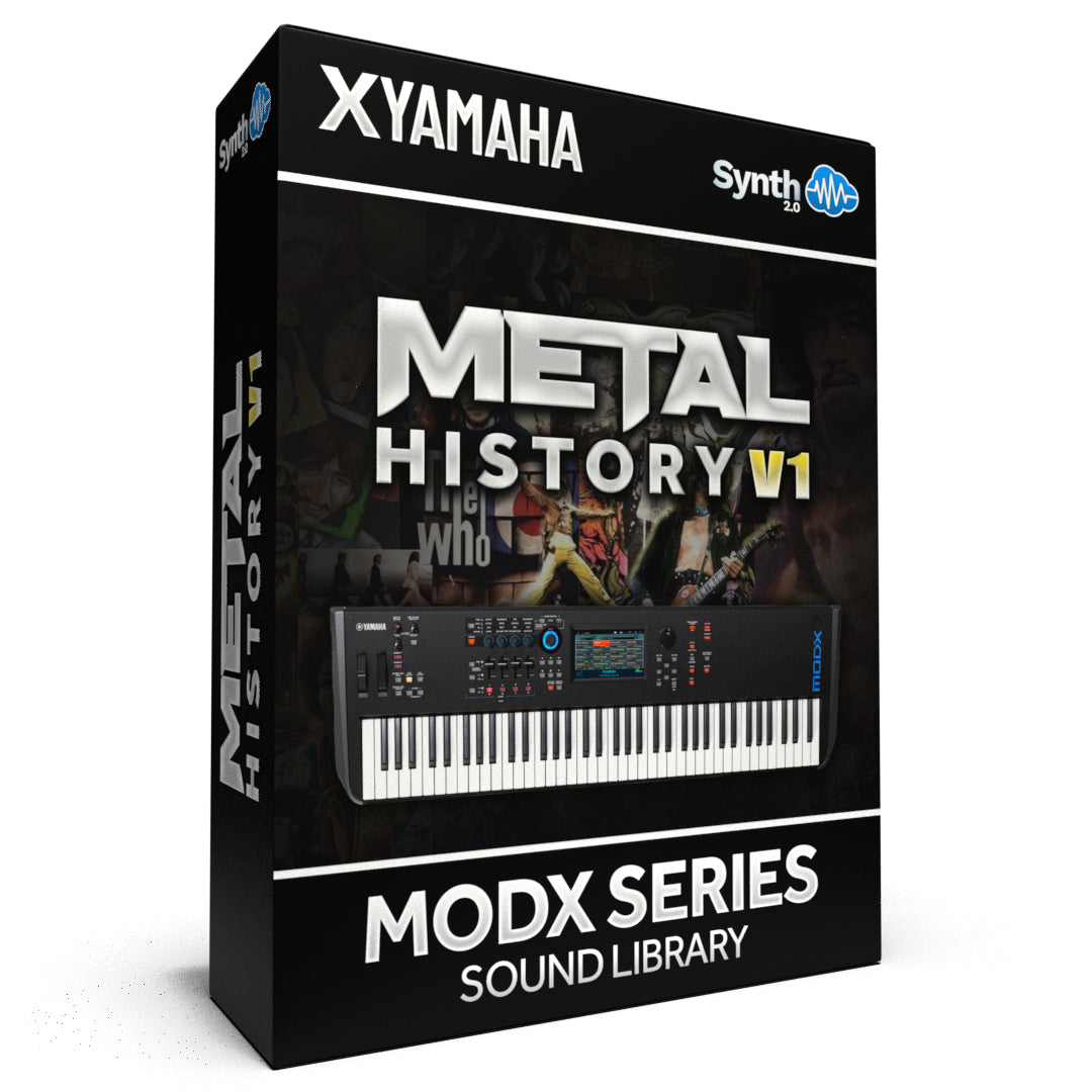 SCL229 - ( Bundle ) - Metal Master + Metal History - Yamaha MODX / MODX+