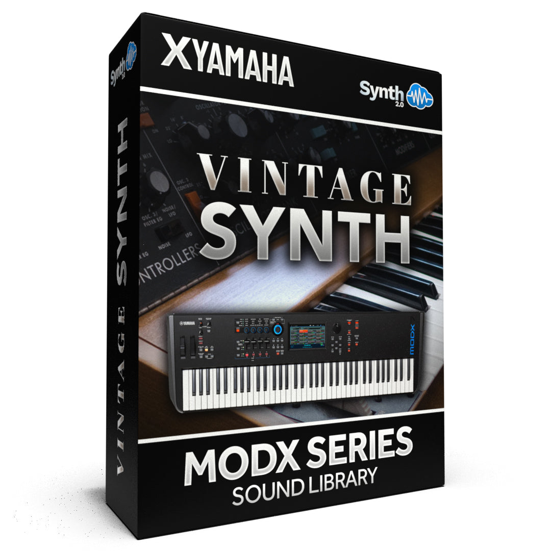 FPL064 - Vintage Synth Vol.1 - Yamaha MODX / PLUS ( 40 presets )