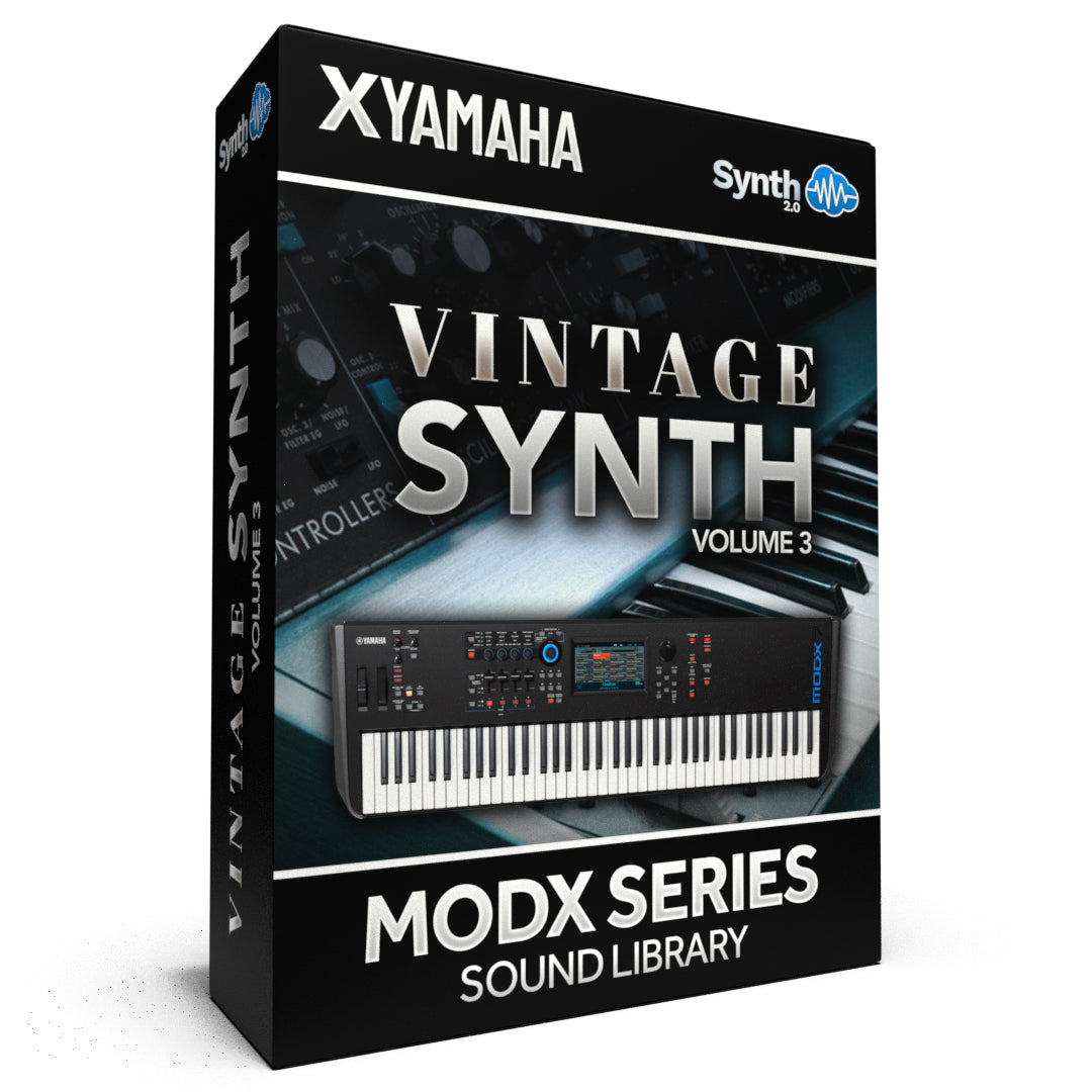 FPL067 - Vintage Synth Vol.3 - Yamaha MODX / PLUS ( 40 presets )