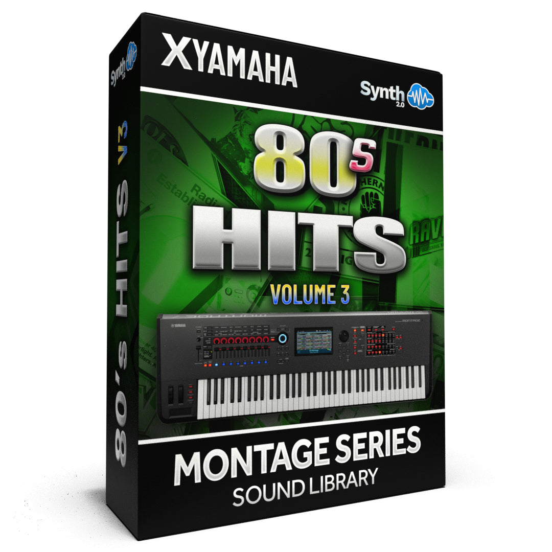 SJL003 - 80's Hits V3 - Yamaha MONTAGE / M ( 30 presets )