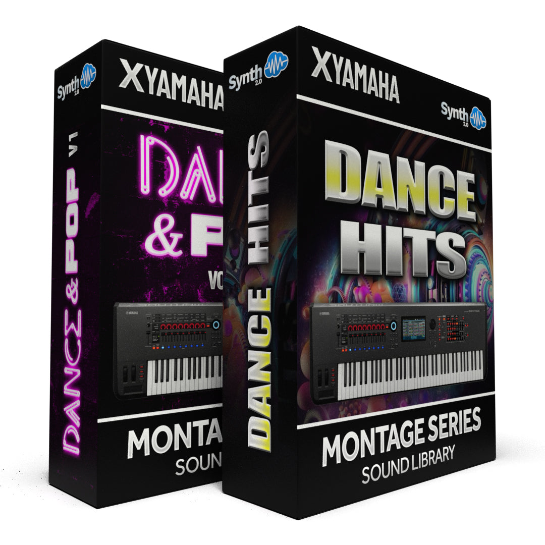 SCL018 - ( Bundle ) - Dance & Pop Vol.1 + Dance Hits - Yamaha MONTAGE / M