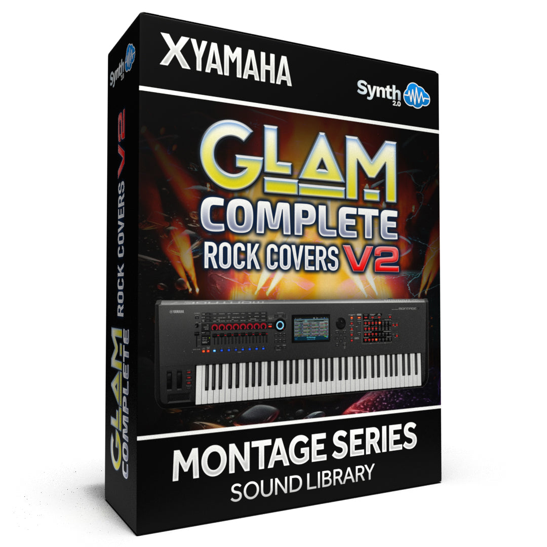 DRS019 - Glam - Complete Rock Covers V2 - Yamaha MONTAGE / M ( 21 presets )