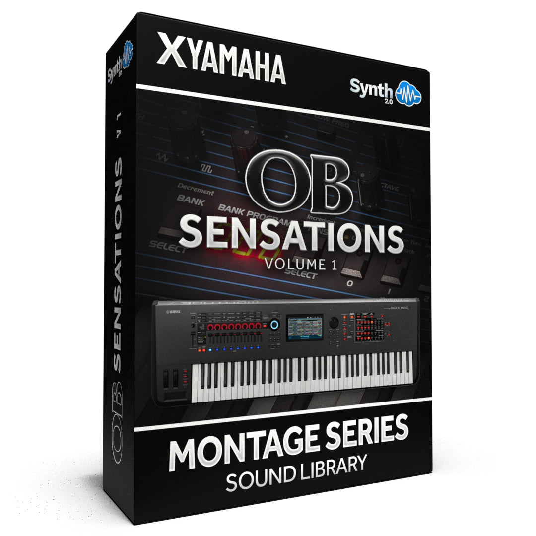 SCL070 - ( Bundle ) - Analog Leads & Synths Soundset + OB Sensations V1 - Yamaha MONTAGE / M
