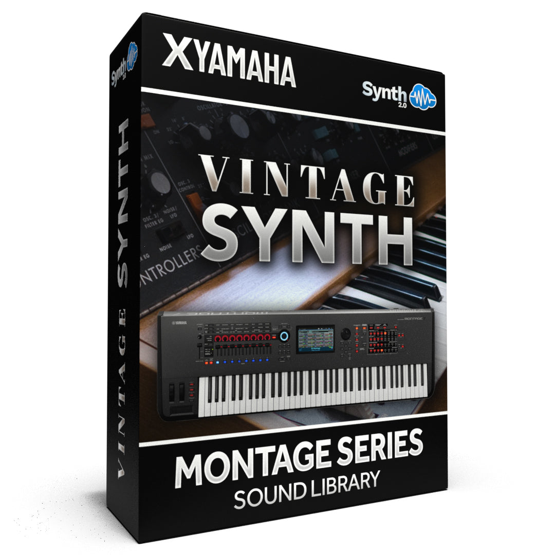 FPL064 - Vintage Synth Vol.1 - Yamaha MONTAGE / M ( 40 presets )