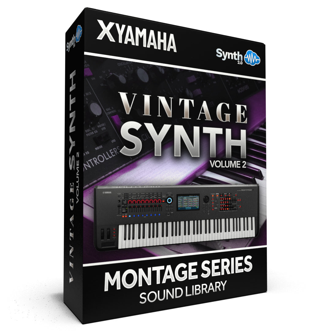 FPL065 - Vintage Synth Vol.2 - Yamaha MONTAGE / M ( 40 presets )