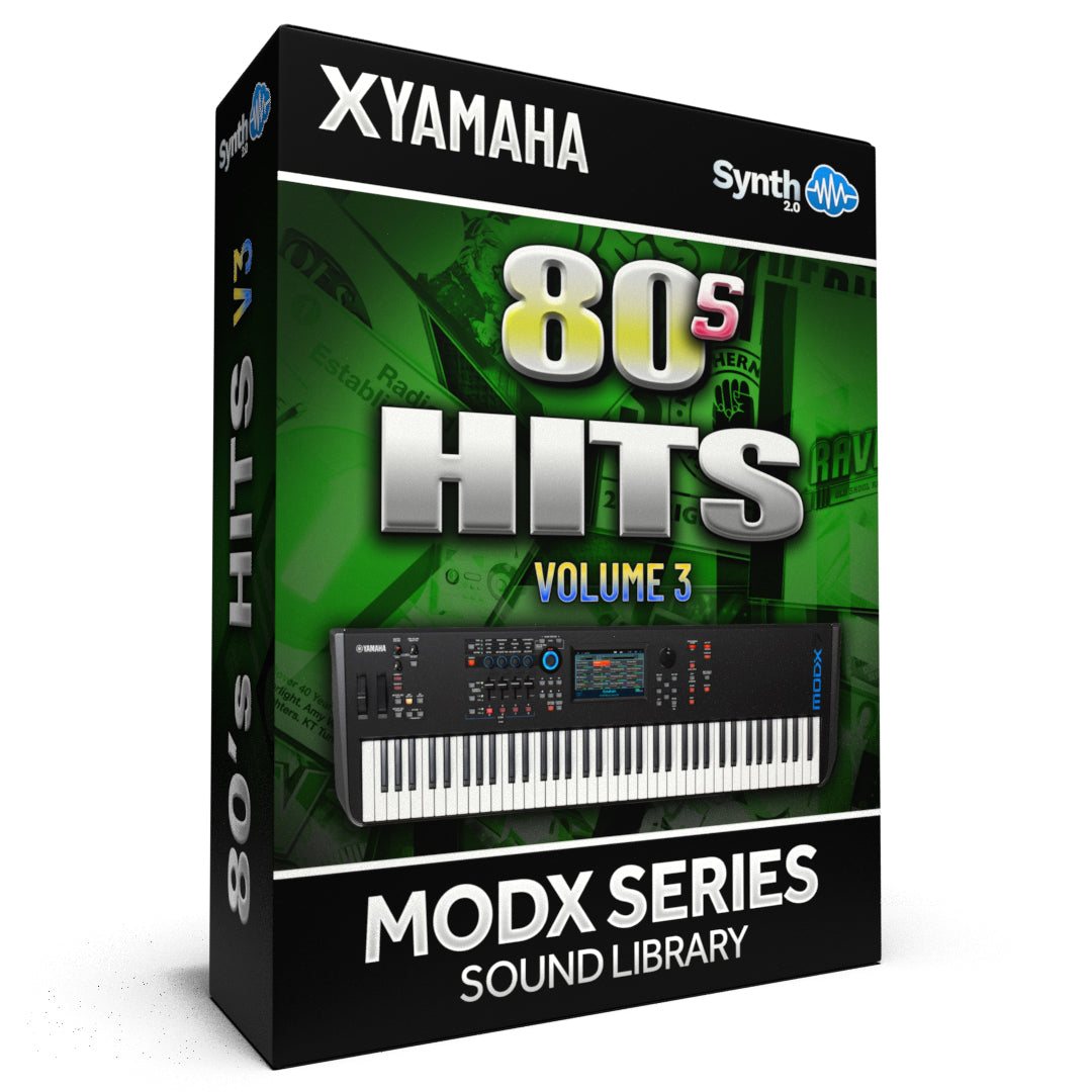 SJL003 - 80's Hits V3 - Yamaha MODX / MODX+ ( 30 presets )