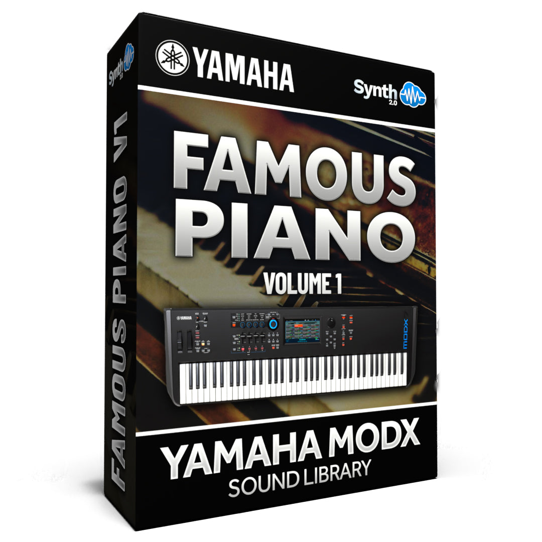 SCL262 - XP80 Famous Piano - Yamaha MODX / MODX+ ( 19 presets )