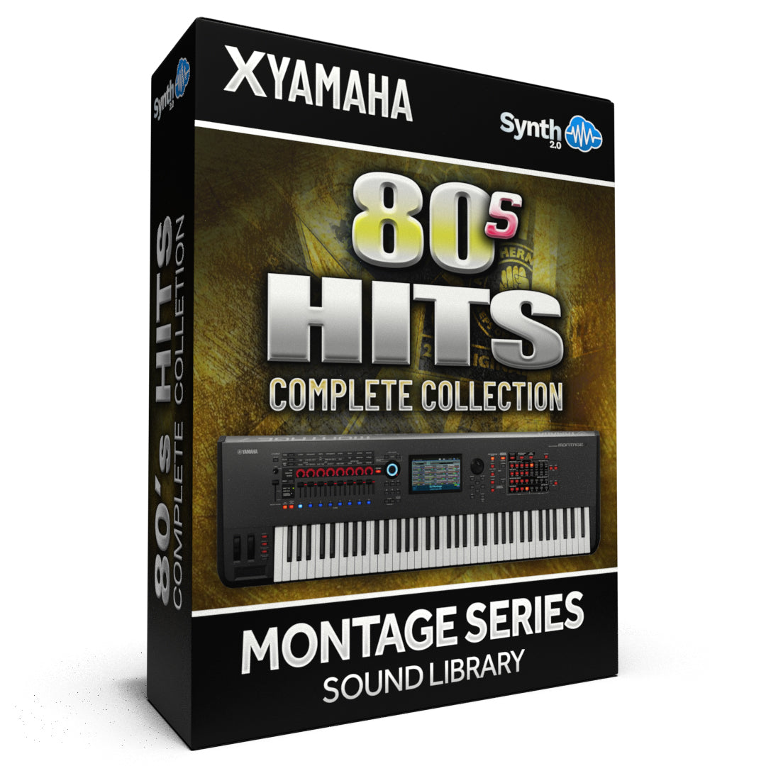 SJL009 - 80's Hits Complete Collection - Yamaha MONTAGE / M ( 88 presets )