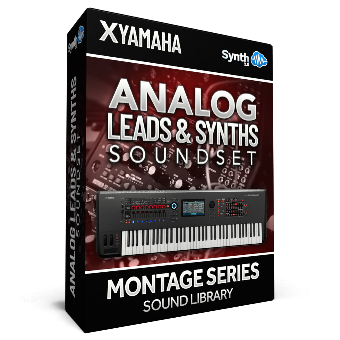 SCL070 - ( Bundle ) - Analog Leads & Synths Soundset + OB Sensations V1 - Yamaha MONTAGE / M