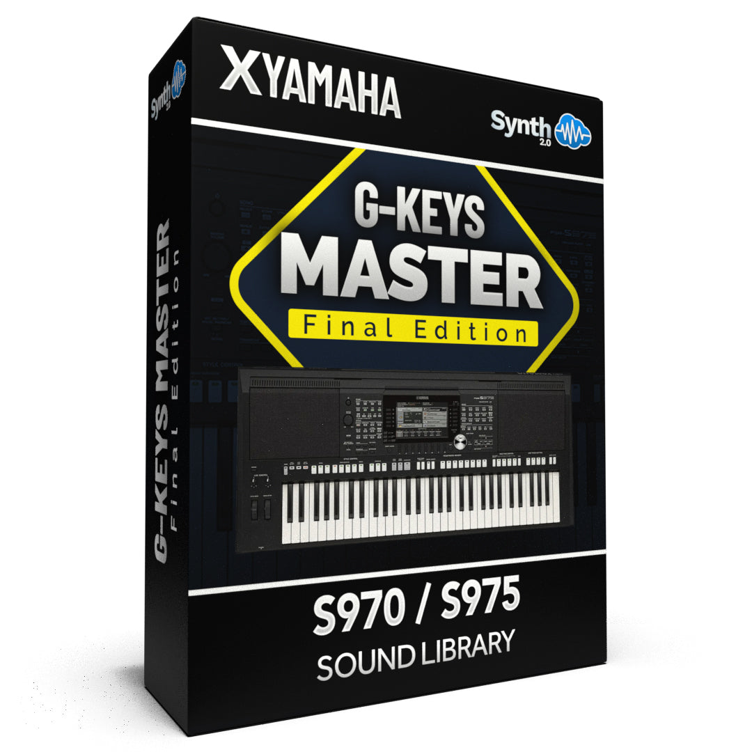 PSL001 - G-Master Keys Final Edition - Yamaha PSR S970 / S975