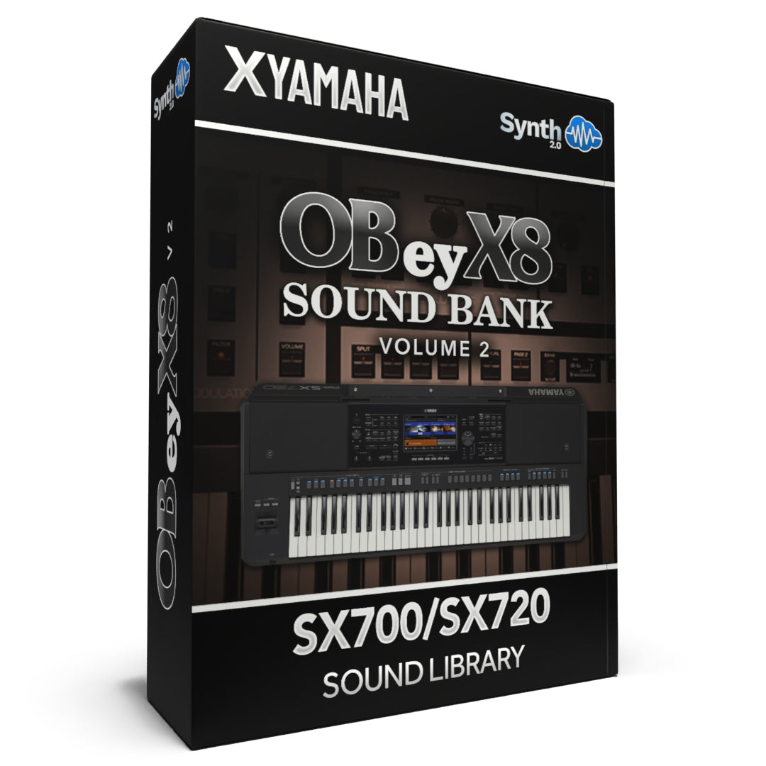 ASL047 - OBey X8 Sound Bank V2 - Yamaha PSR SX700 / 720 ( 32 voices )