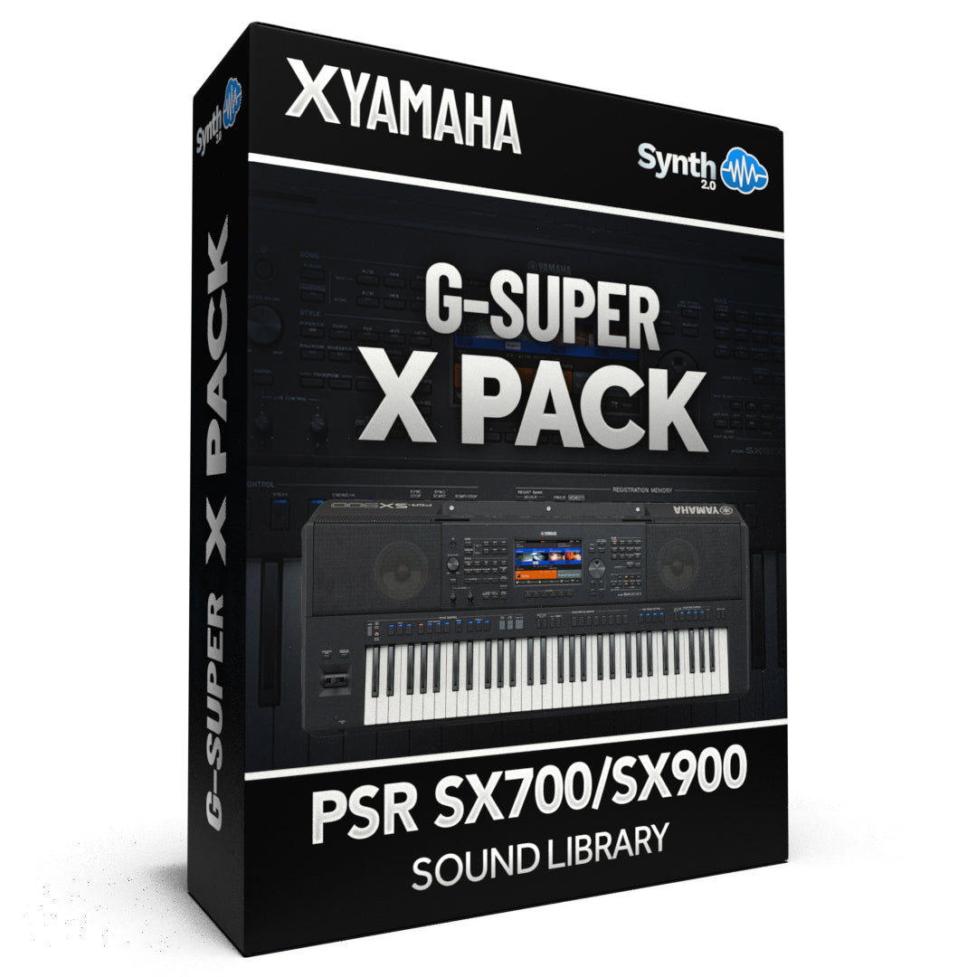 PSL002 - G-SUPER X Pack - Yamaha PSR SX900