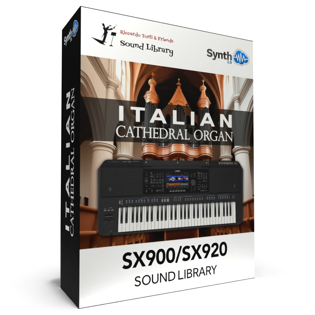 GNL019 - Italian Cathedral Organ - Yamaha PSR SX900 / 920 ( 11 presets )