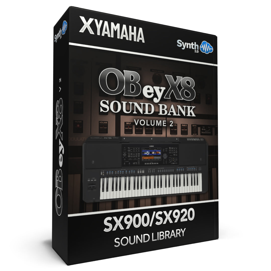 ASL047 - OBey X8 Sound Bank V2 - Yamaha PSR SX900 / 920 ( 32 voices )