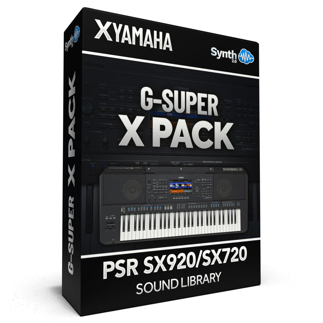 PSL002 - G-SUPER X Pack - Yamaha PSR SX920