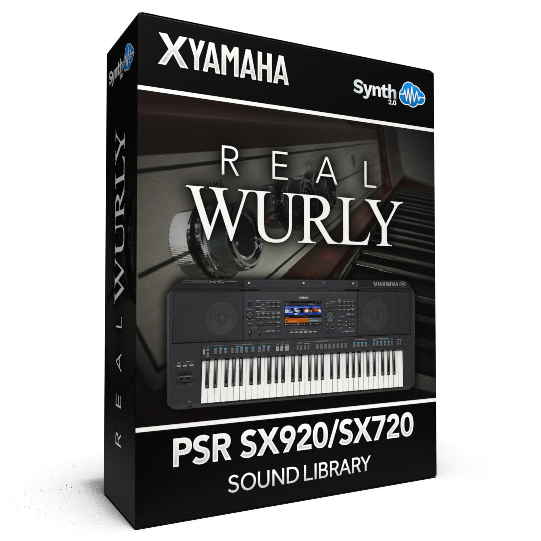 ASL042 - Real Wurly - Yamaha PSR SX920 / SX720 ( 10 presets )