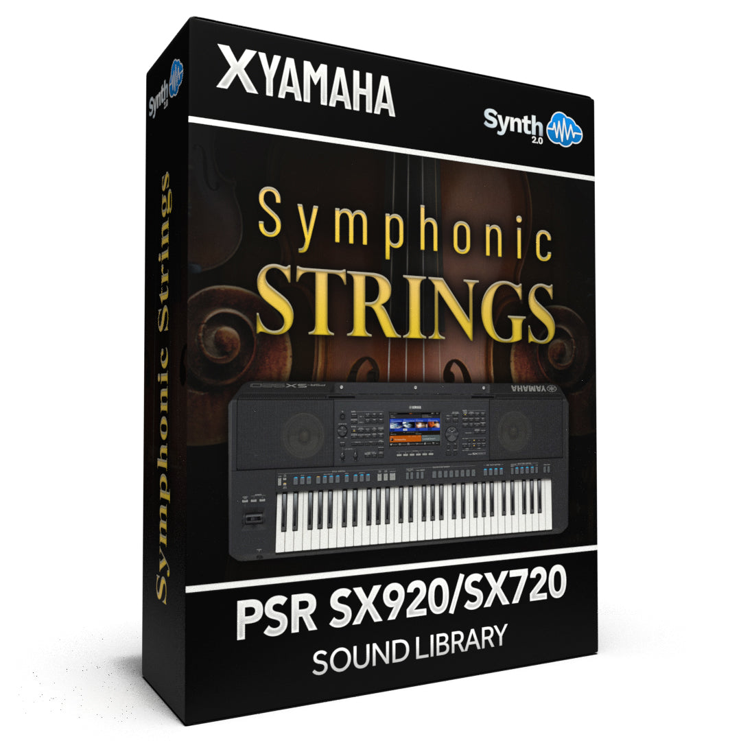 GNL013 - Symphonic Strings - Yamaha PSR SX920 / SX720 ( 60 presets )