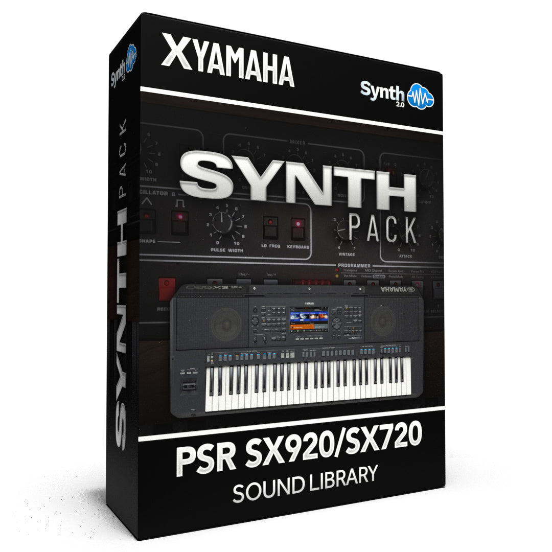 GNL014 - Synth Pack - Yamaha PSR SX920 / SX720 ( 64 presets )