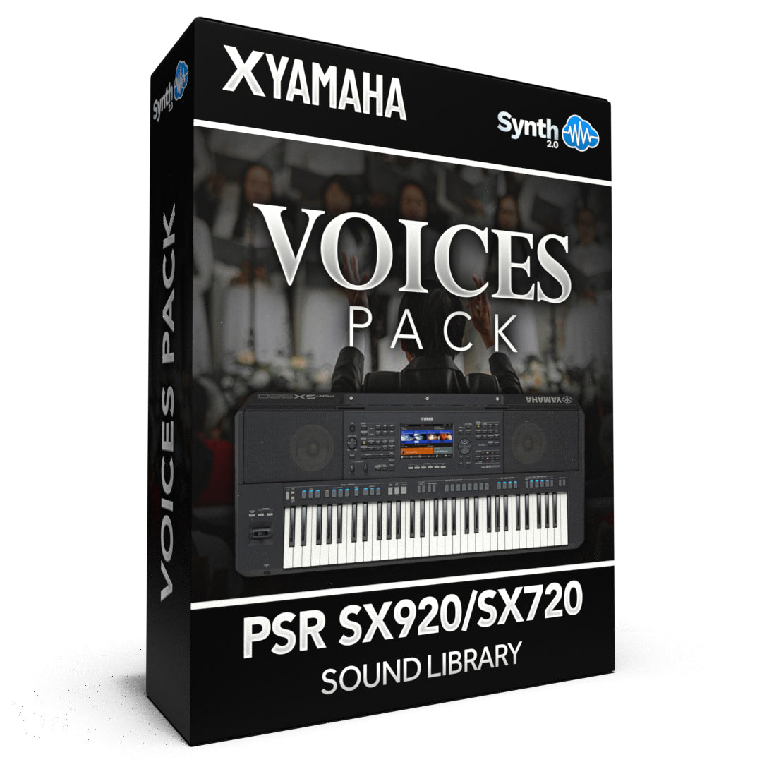 GNL007 - Voices Pack - Yamaha PSR SX920 / SX720 ( 42 presets )