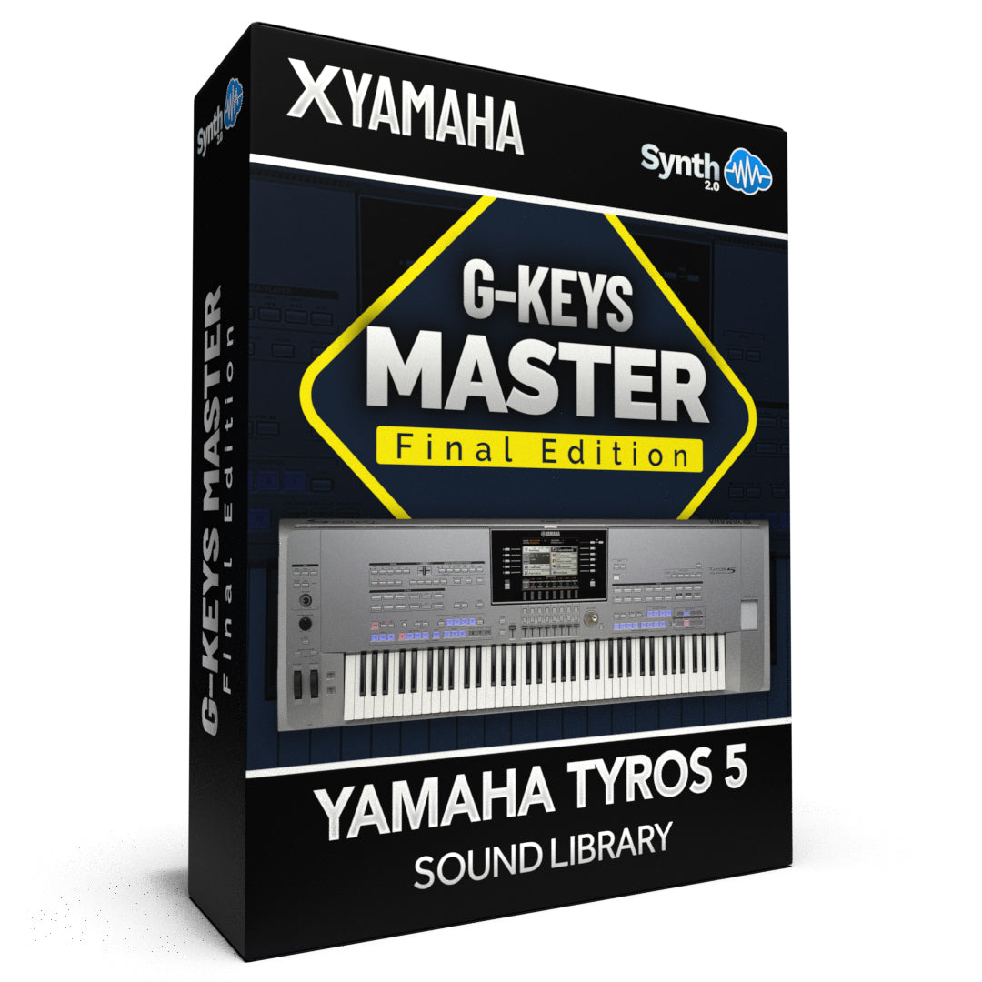 PSL001 - G-Master Keys Final Edition - Yamaha TYROS 5