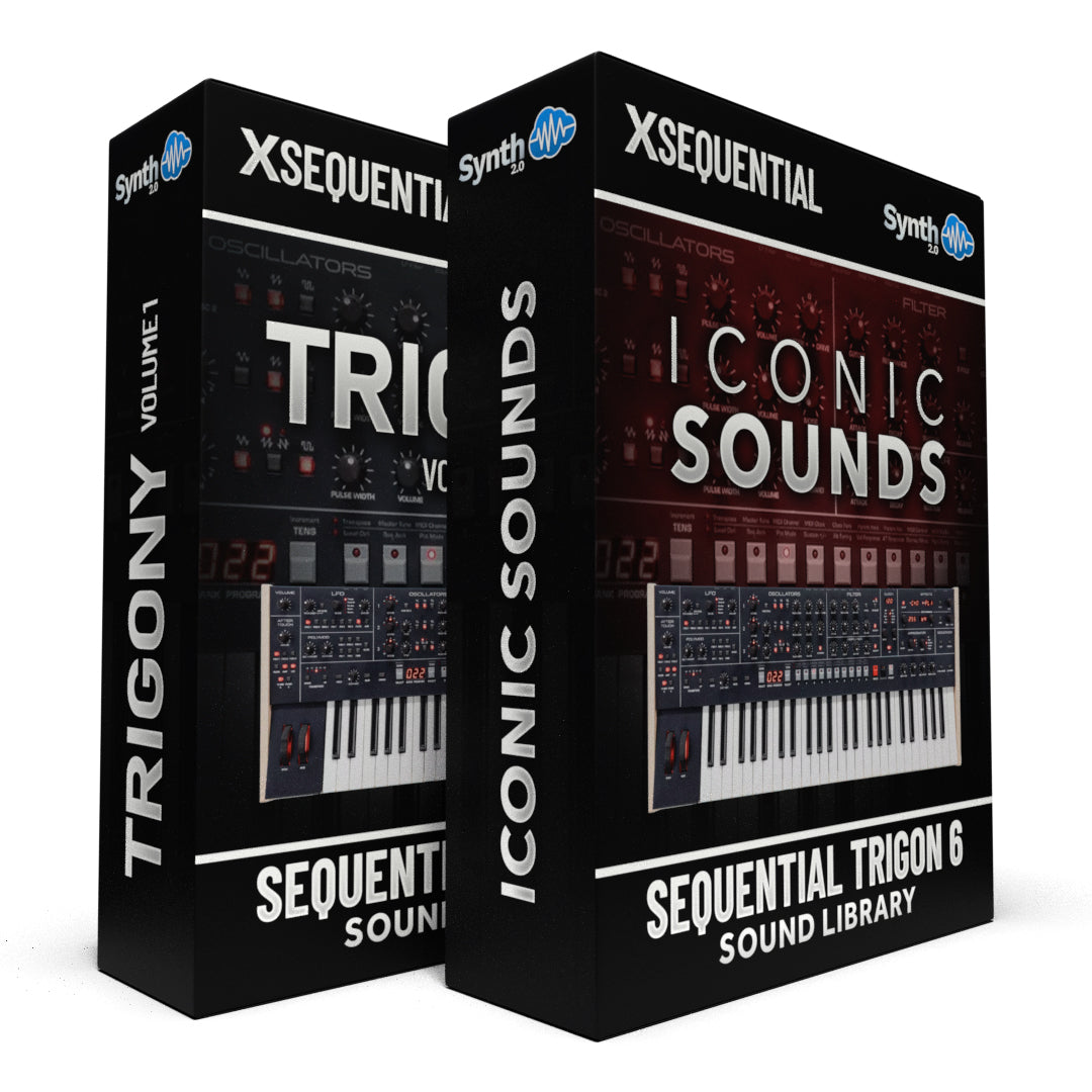 LDX053 - ( Bundle ) - Trigony Vol.1 + Iconic Sounds - Sequential Trigon 6