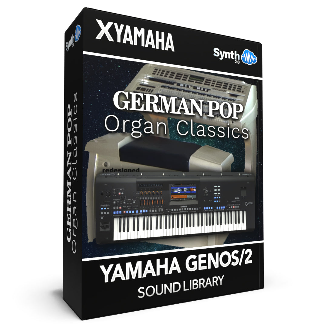 LAL001 - German Pop Organ Classics - Yamaha GENOS / 2 ( 100 registrations )