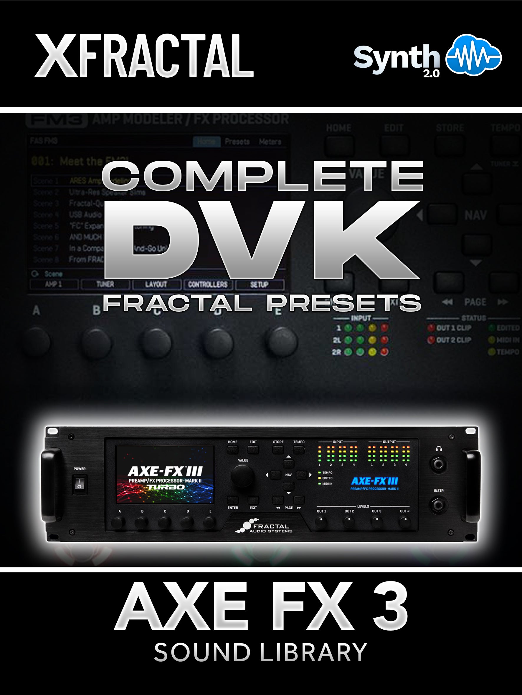 FRT009 - Complete DVK Fractal Presets - Fractal Axe-Fx III