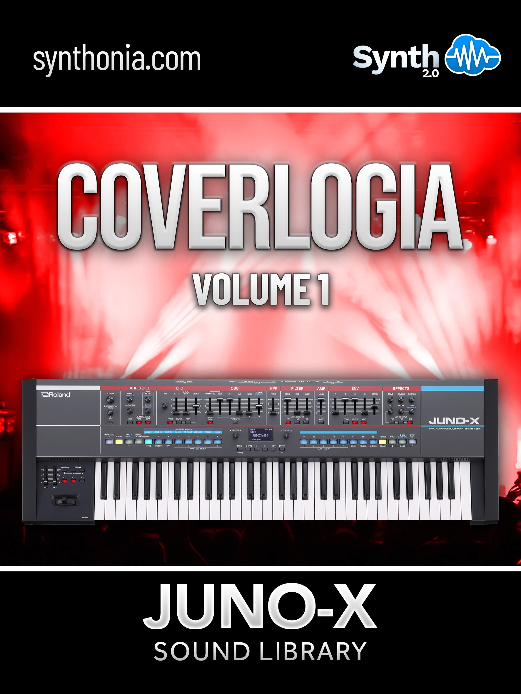 LDX051 - Coverlogia Vol.1 - Juno X ( 18 presets )