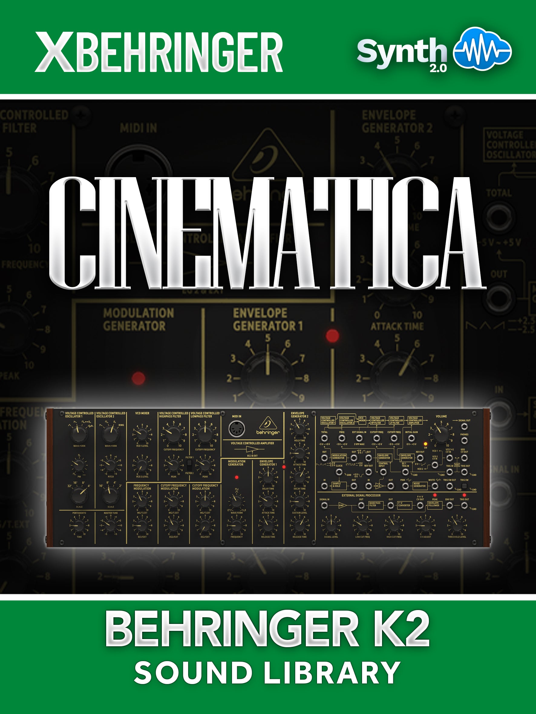 OTL009 - Cinematica - Behringer K-2 ( 35 presets )