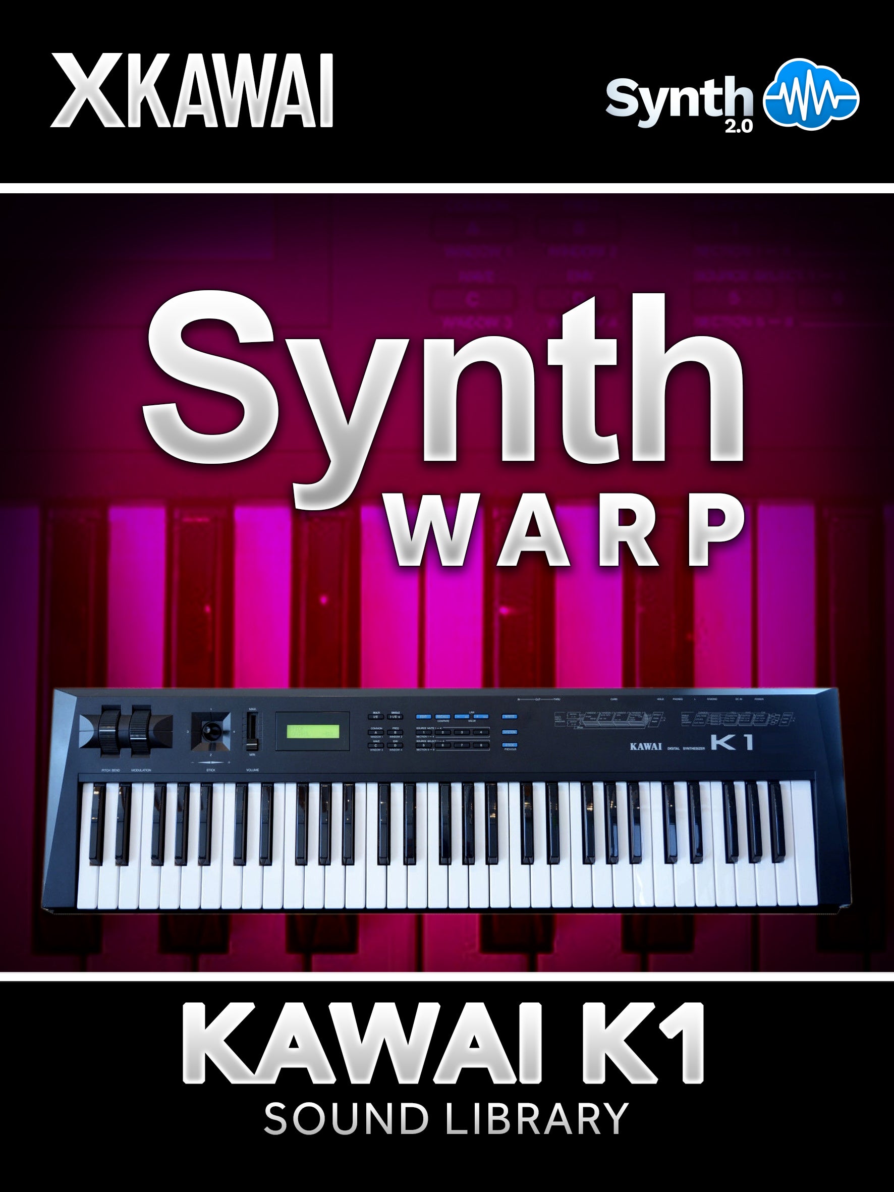 TPL027 - Synth Warp - Kawai K1 ( 64 presets )