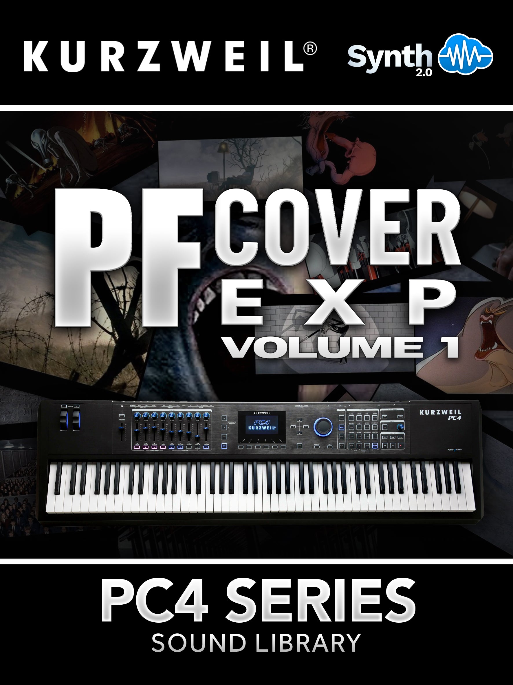 FPL004 - PF Cover EXP - Kurzweil PC4 Series ( 109 presets )