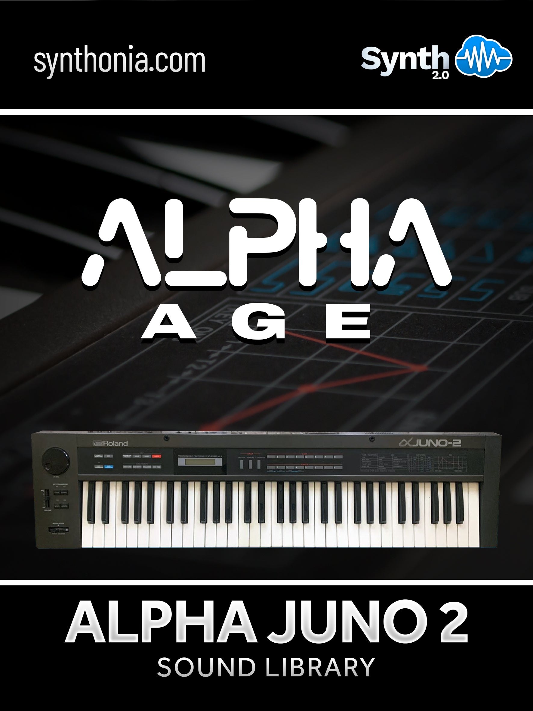 LFO043 - Alpha Age - Alpha Juno 2 ( 64 presets )