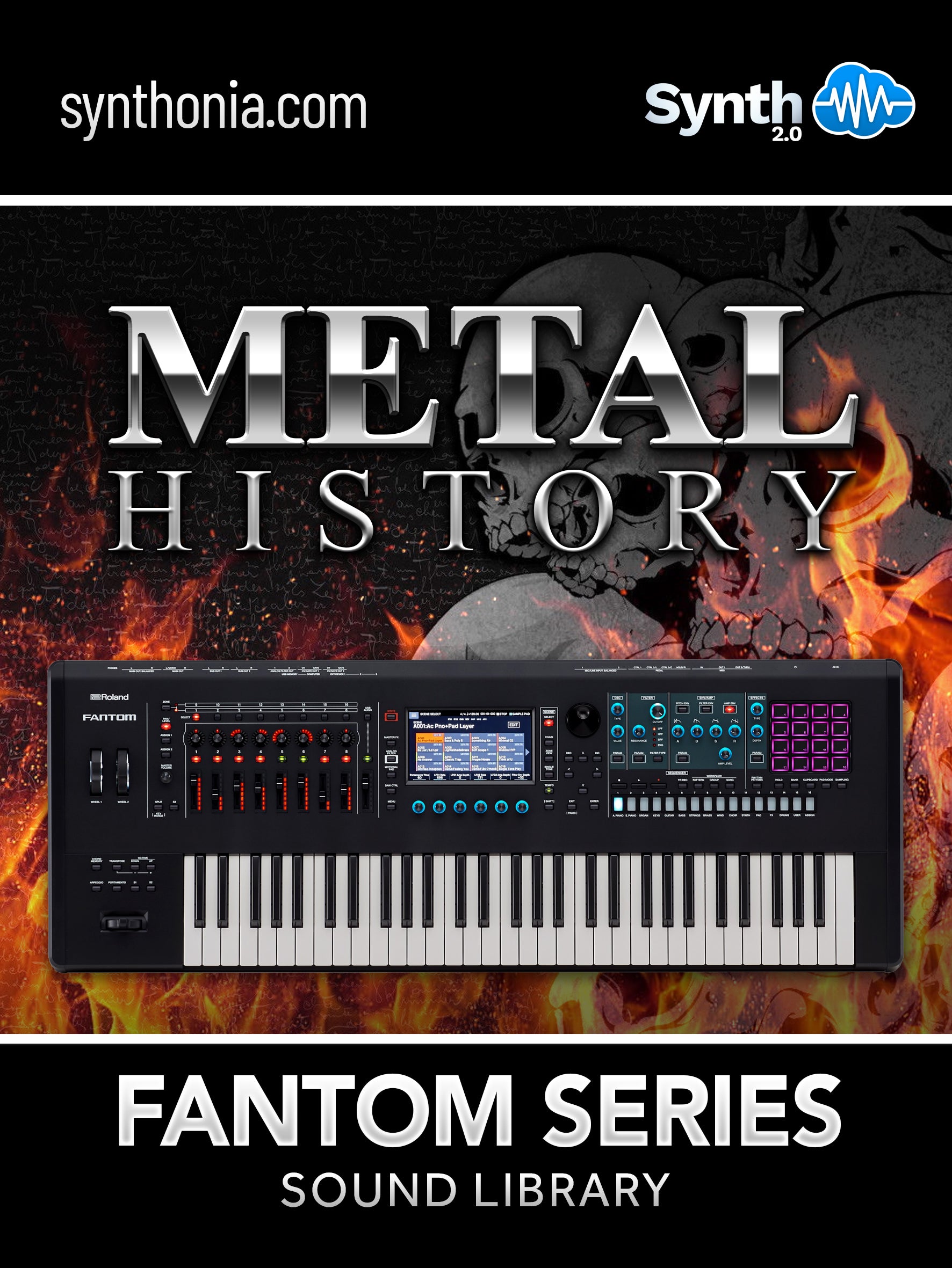 LDX135 - Metal History - Fantom ( 86 presets )