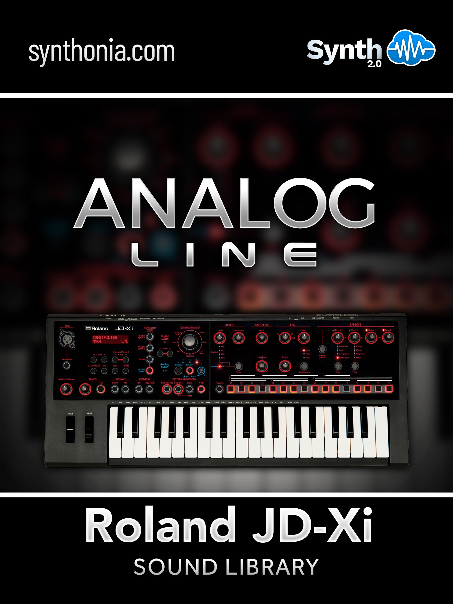 Roland JD-Xi: Analog Line 50 presets soundset – Synthcloud