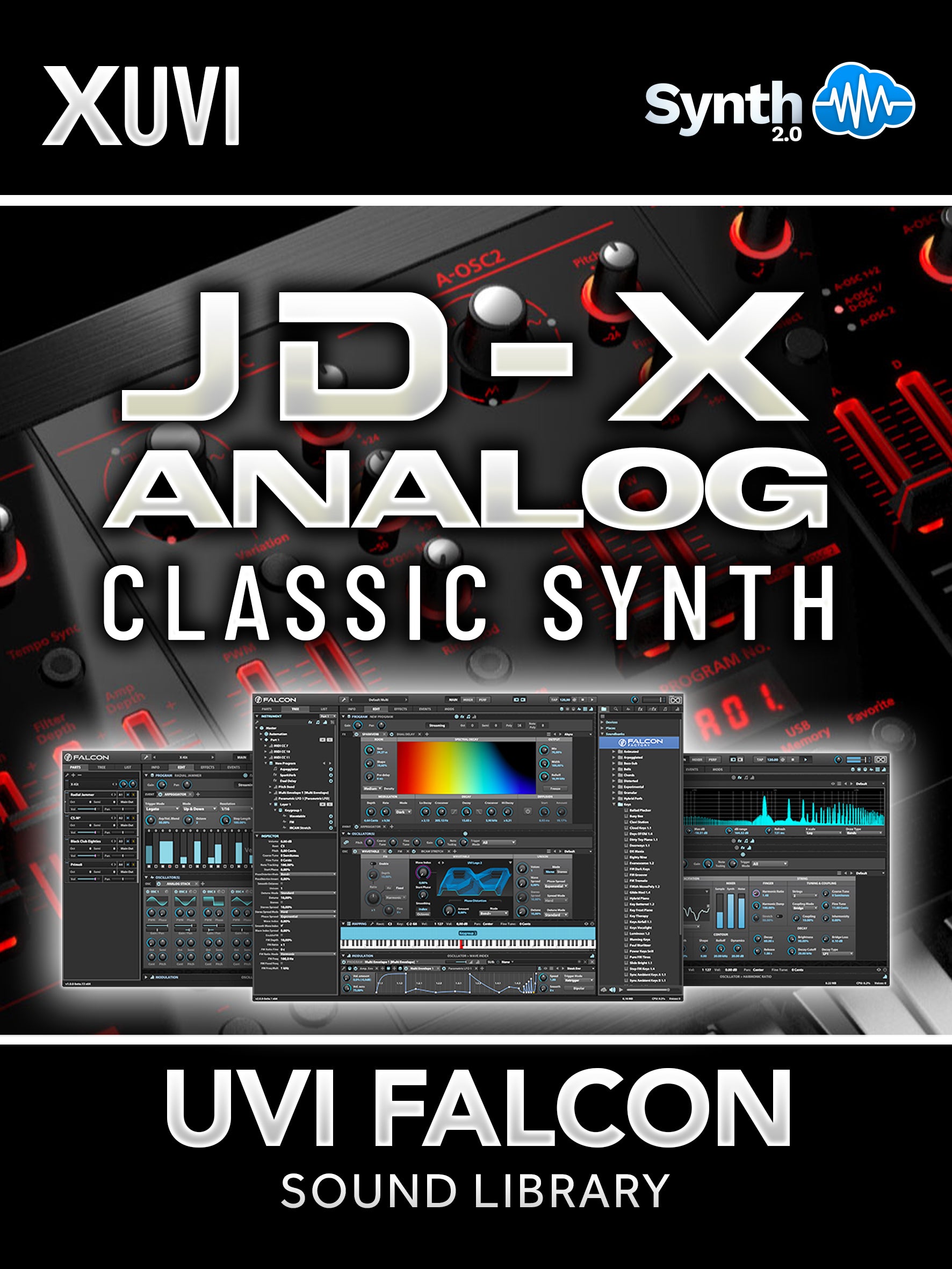 MDL003 - JD-X Analog Classic Synth - UVI Falcon ( 103 presets )