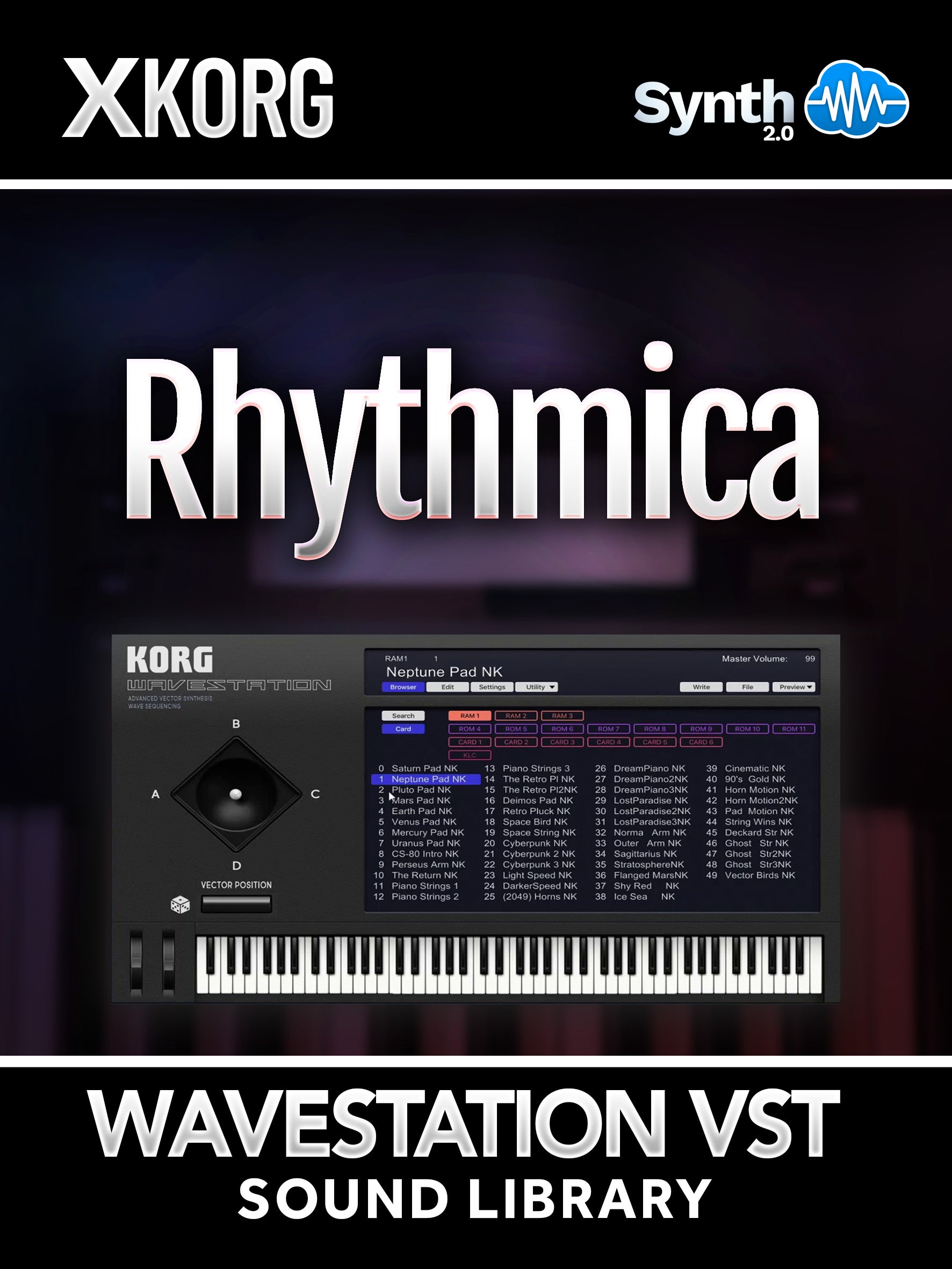 LFO086 - Rhythmica - Korg KLC-DE / Wavestation VST ( 50 presets )