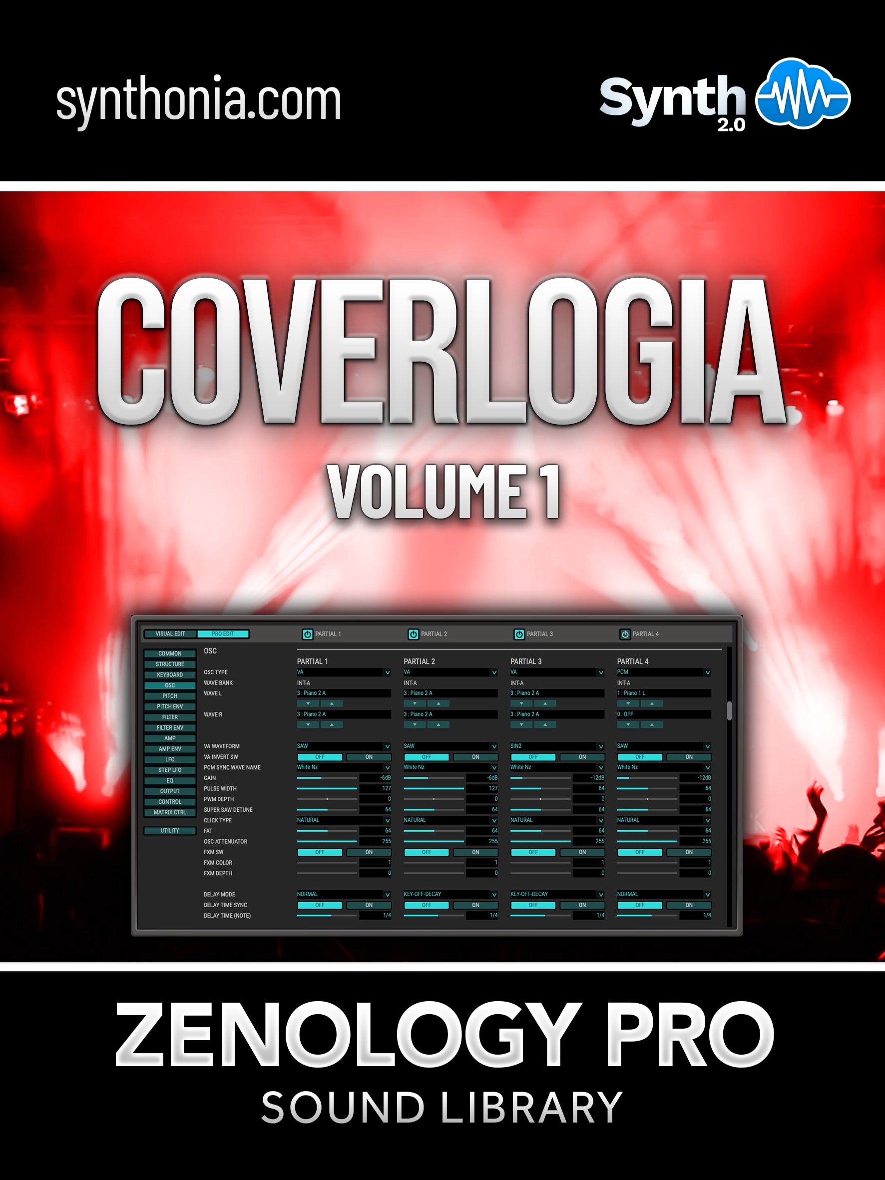 LDX051 - Coverlogia Vol.1 - Zenology Pro ( 18 presets )